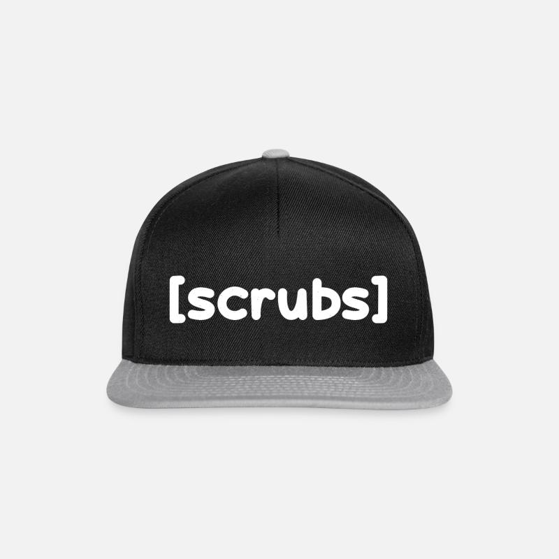 Scrubs Graphic - Snapback Cap - black/grey