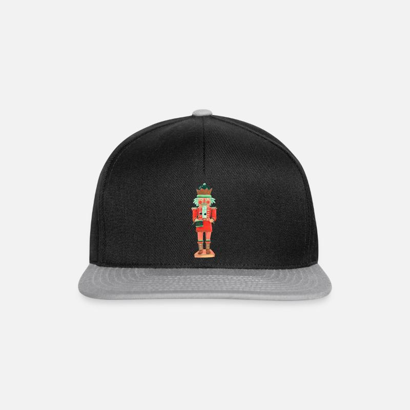 Nutcracker - Snapback Cap - black/grey