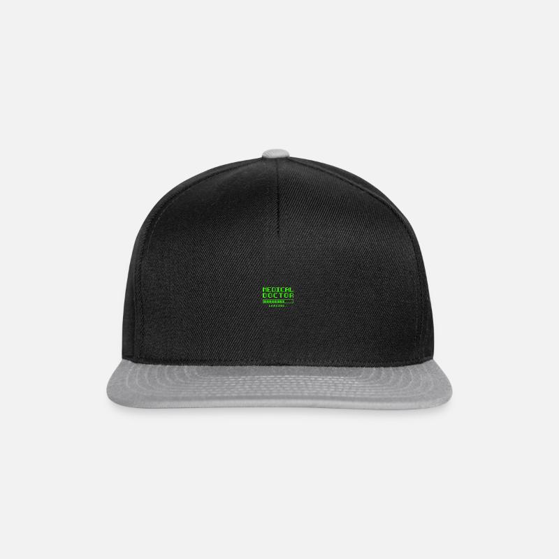 Medical Doctor Loading Funny Med School - Snapback Cap - Schwarz/Grau