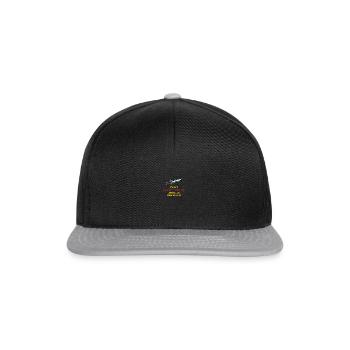 I'm not procrastinating I'm doing Side Quests - Snapback Cap - Schwarz/Grau - Vorne