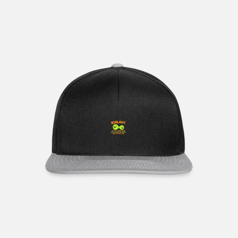Microbiology Virus Gene Teaching Biology Teacher - Snapback Cap - Schwarz/Grau