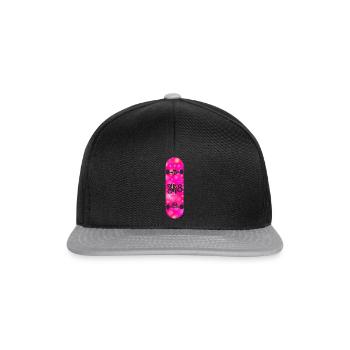skate skate - Casquette snapback - noir/gris - Devant