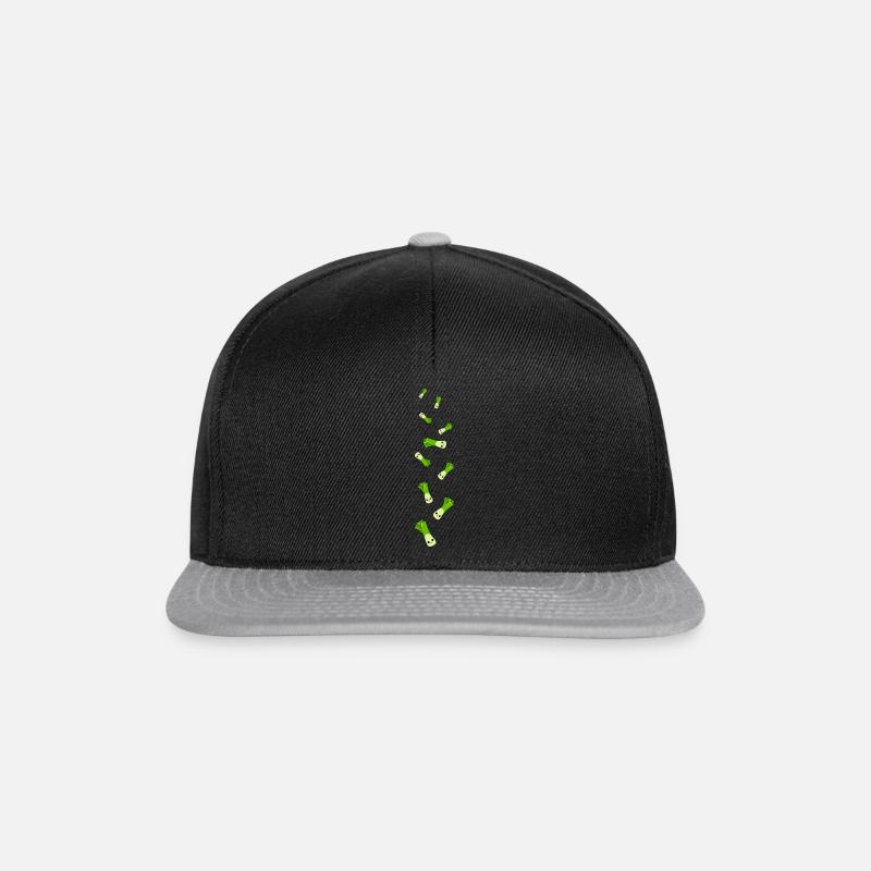 lauch Comic - Snapback Cap - Schwarz/Grau