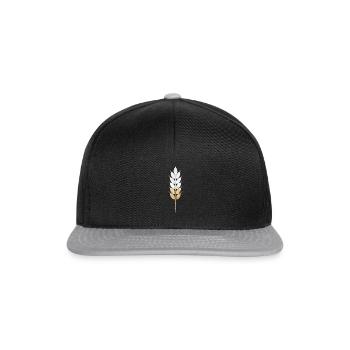 blé - Casquette snapback - noir/gris - Devant
