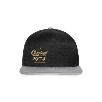 Anniversaire 50 ans 1974 Original Limited Edition - Casquette snapback - noir/gris - Devant