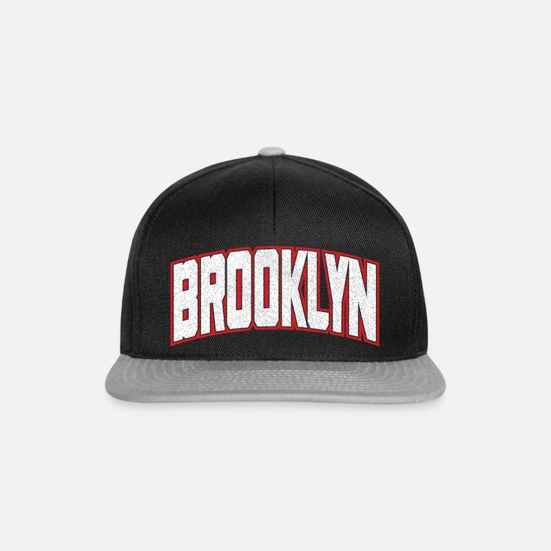 Brooklyn - Snapback Cap - black/grey