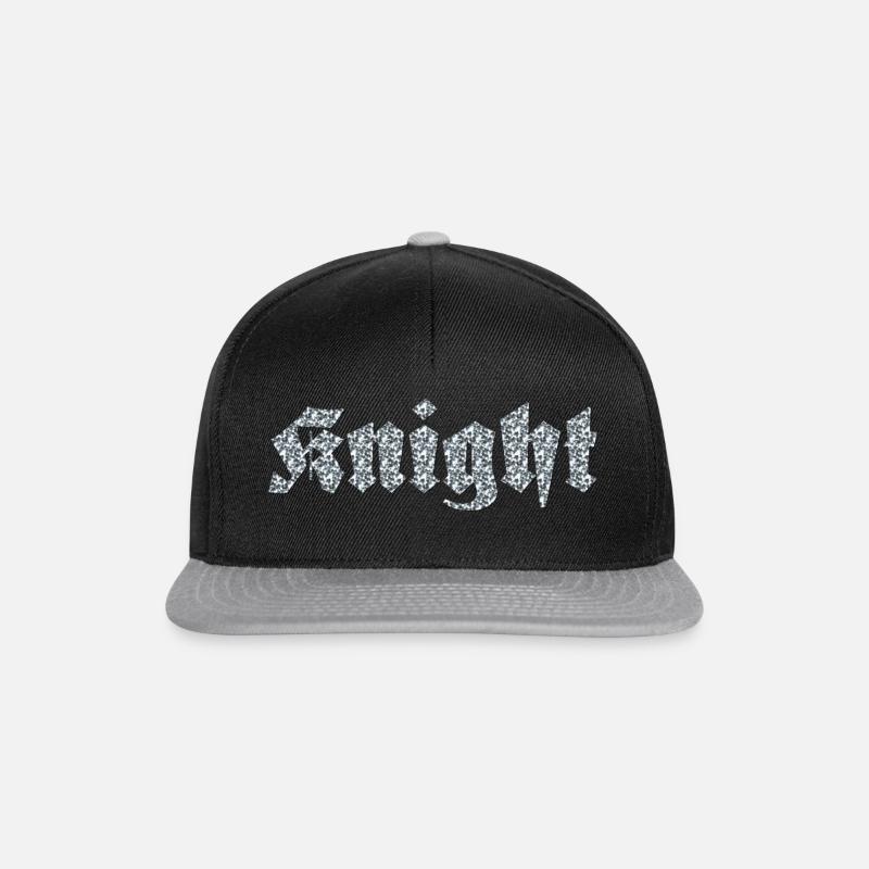 Chevalier - Casquette snapback - noir/gris