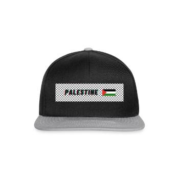 Palestine - Snapback Cap - black/grey - Front