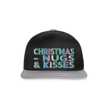 Cute Dork Couples Funny Quote Animal - Snapback Cap - black/grey - Front