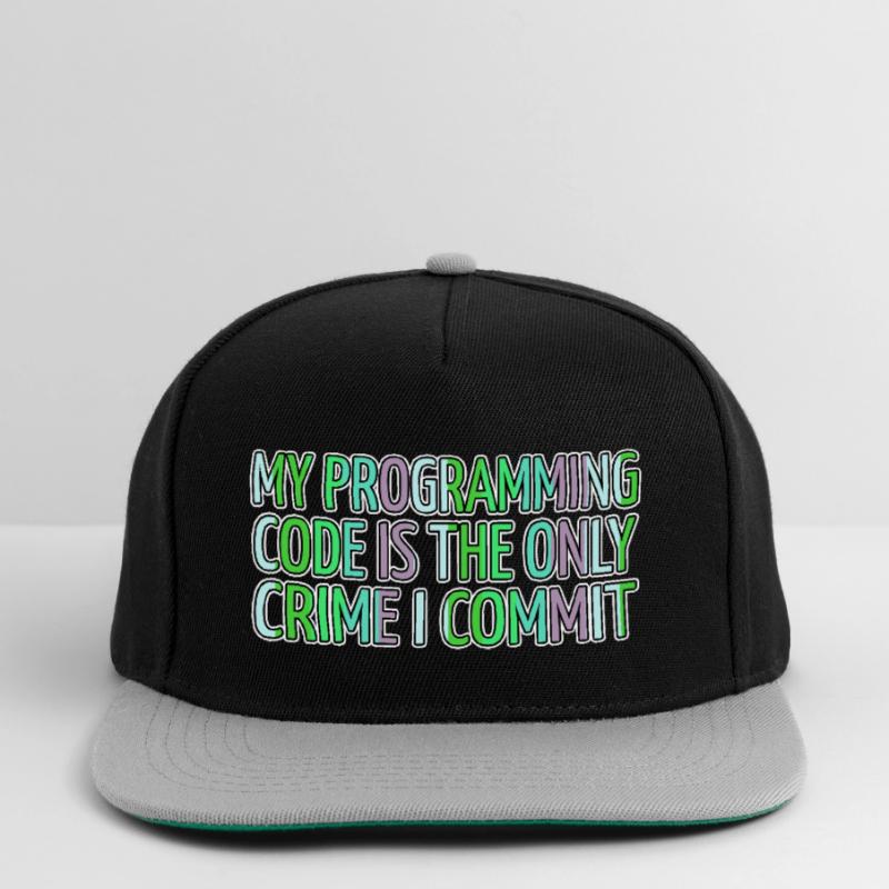 Computer Language Jokes Present Backend Developer Snapback Cap