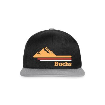 Buchs Suisse Cadeau - Casquette snapback - noir/gris - Devant
