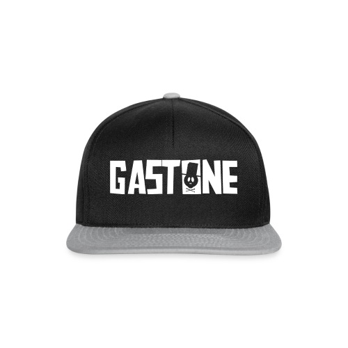 Gastone Logo WHITE png - Snapback Cap