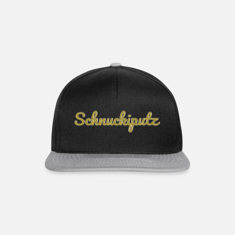 Schnuckiputz - Snapback Cap - Schwarz/Grau