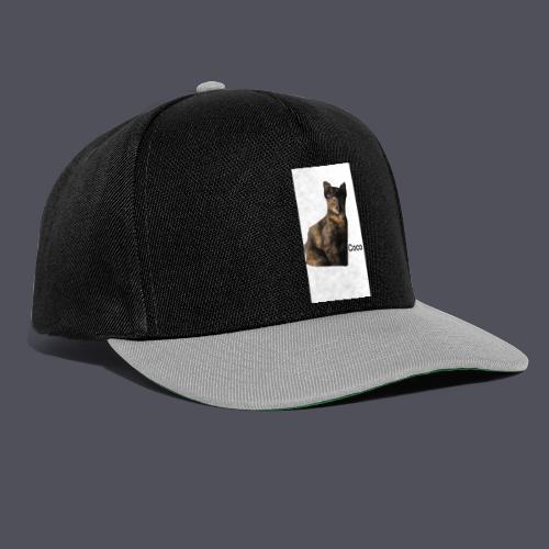 Coco the Kitten and inspirational quote Combined - Snapback Cap