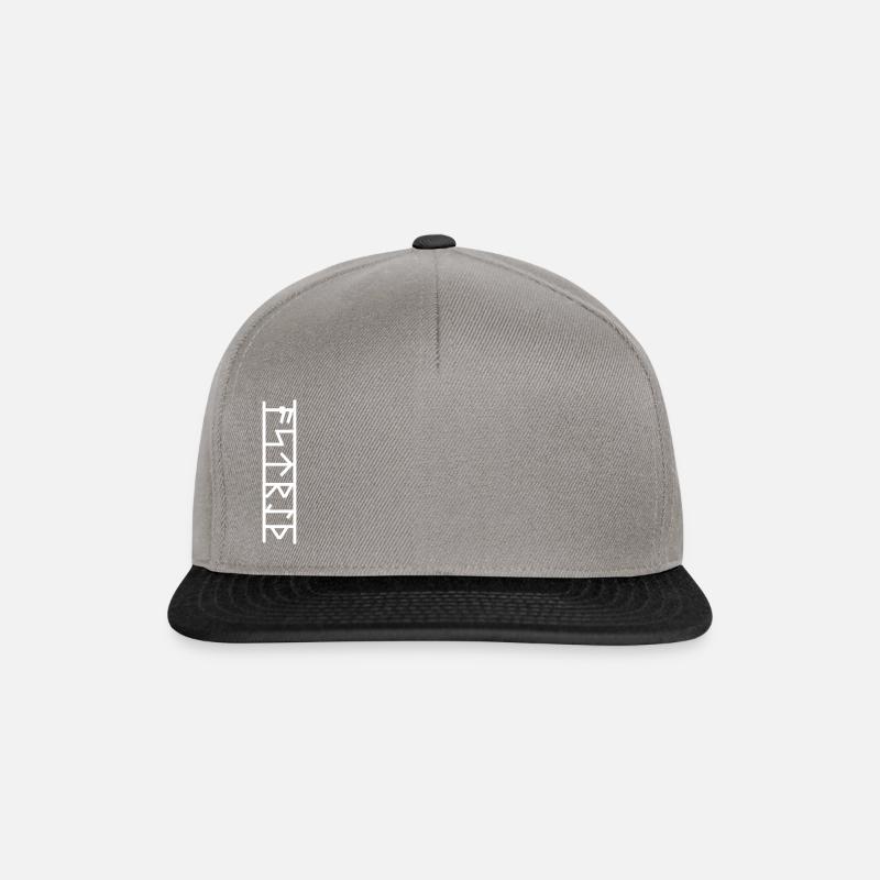 Astrid - Snapback Cap - Graphit/Schwarz
