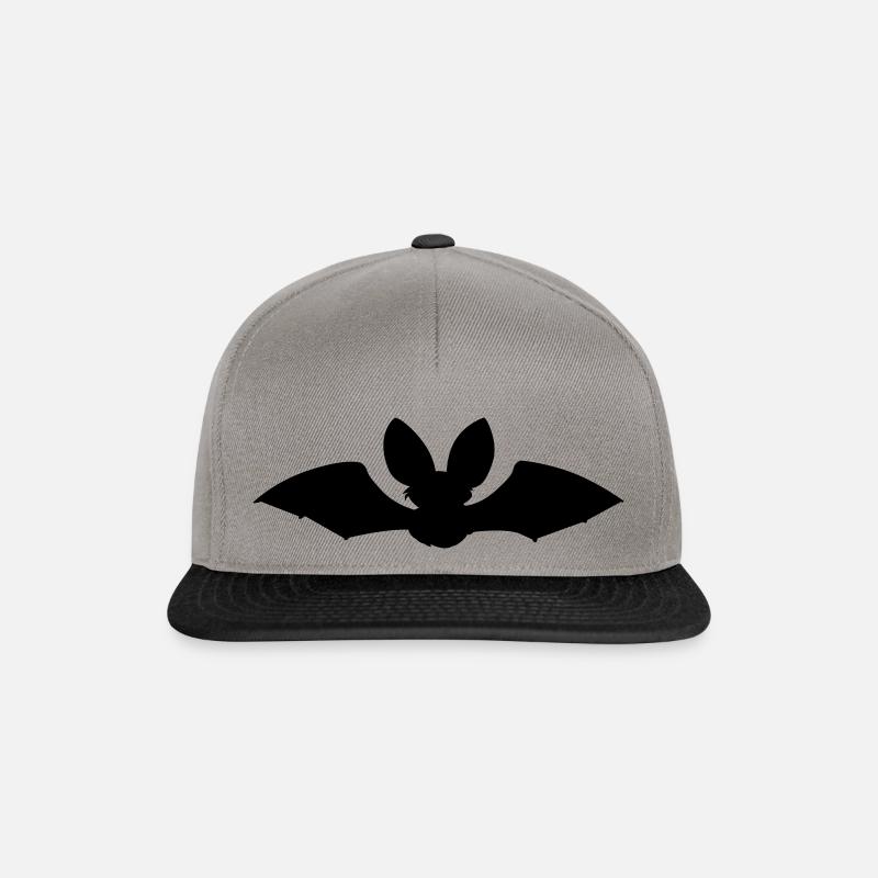 Girly Bat - Snapback Cap - graphite/black