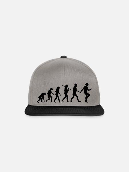 Evolution Linedance Männer - Snapback Cap - Graphit/Schwarz