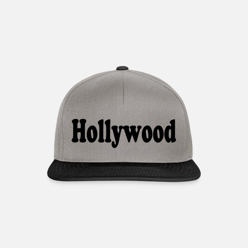 hollywood - Snapback Cap - graphite/black