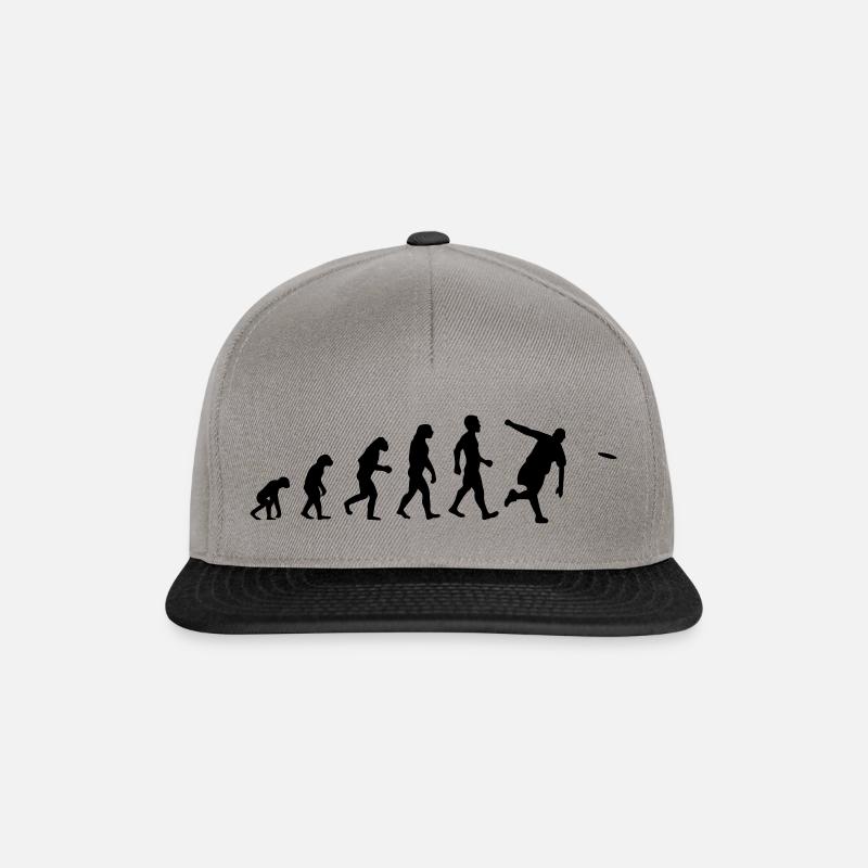 Evolution Frisbee - Snapback Cap - graphite/black