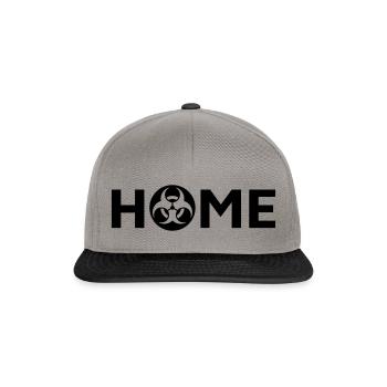 Biohazard, Maison de l’horreur, Chambre des rongeurs adolescents - Casquette snapback - gris graphite/noir - Devant