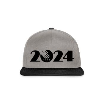 Farmer 2024, Gardener 2024 - Snapback Cap - graphite/black - Front