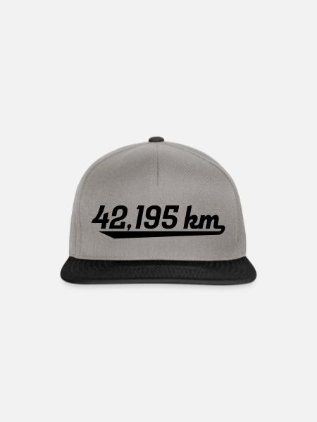 Marathon - Snapback Cap - Graphit/Schwarz