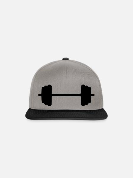 Gewichte - Snapback Cap - Graphit/Schwarz