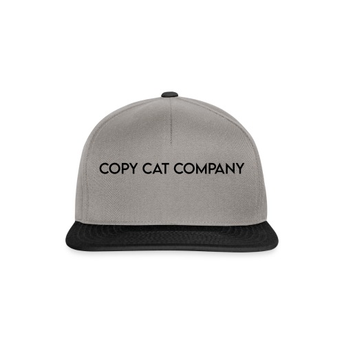 Coppy Cat Company Schriftzug 2 - Snapback Cap