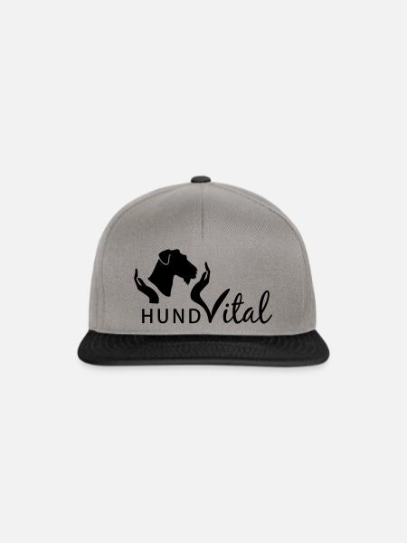 Hund Vital - Snapback Cap - Graphit/Schwarz