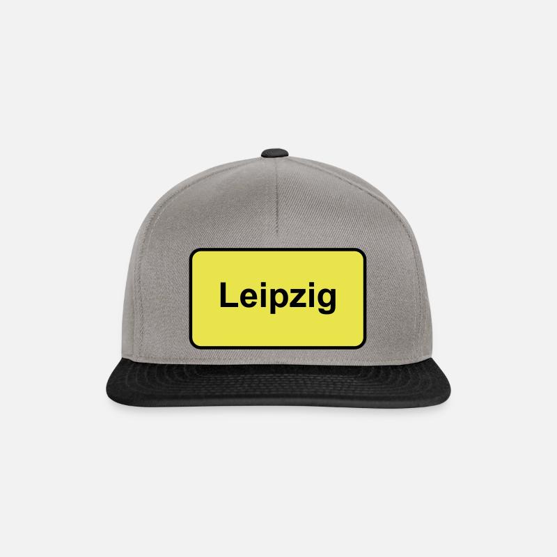 Leipzig way to Leipzig - Snapback Cap - graphite/black