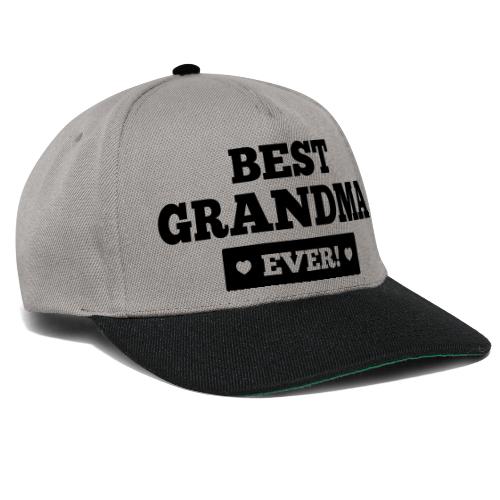 Best grandma ever - Snapback Cap