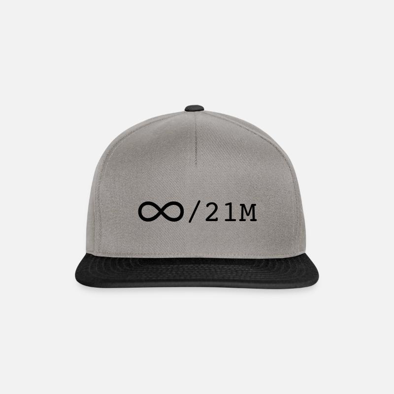 21Million - Snapback Cap - graphite/black