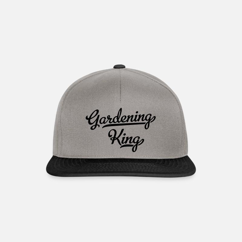 Giardino - Snapback Cap - grigio grafite/nero