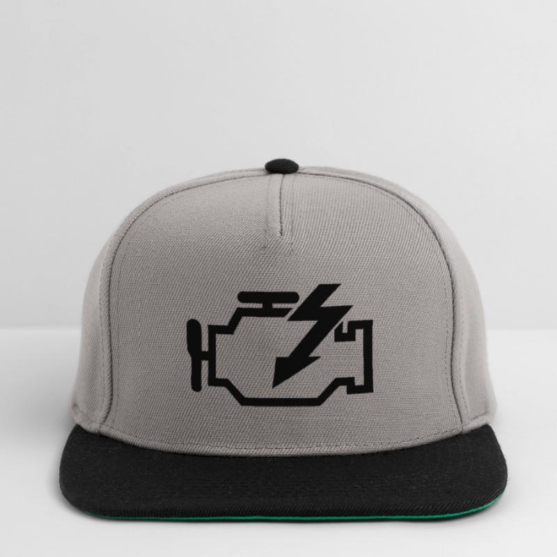 Engine indicator light Check Engine Snapback Cap