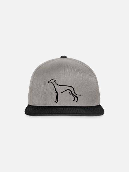 Greyhound - Snapback Cap - Graphit/Schwarz
