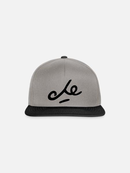 Che Ernesto Guevara Unterschrift - Snapback Cap - Graphit/Schwarz