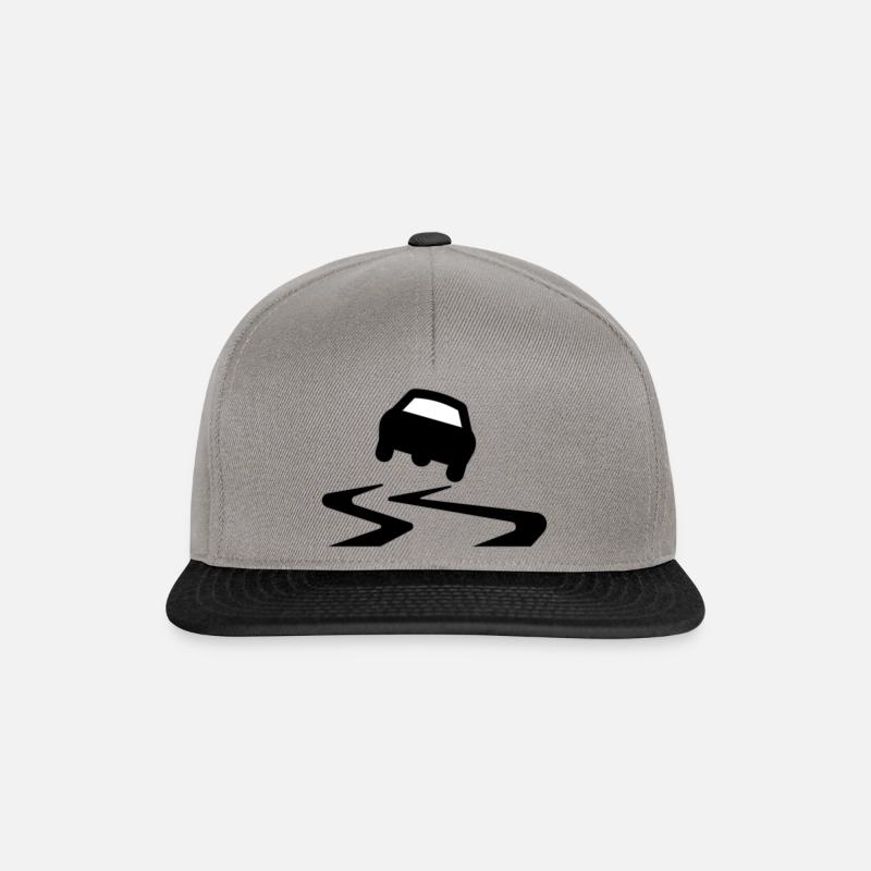 derapage - Snapback Cap - graphite/black