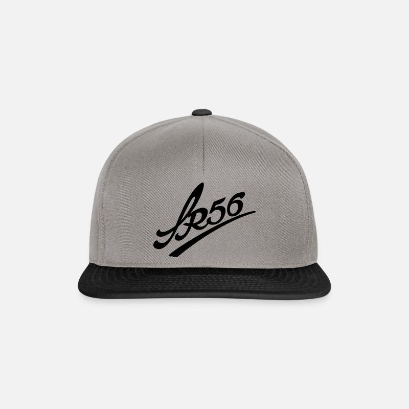 SR56 Logo 1c - Snapback Cap - graphite/black