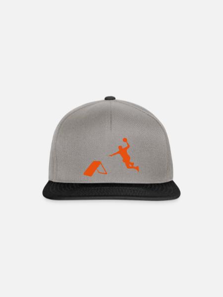 Schatten Silhouette Chukball - Snapback Cap - Graphit/Schwarz