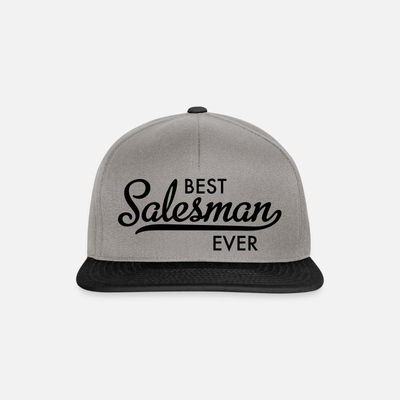 Salg - Snapback Cap - grafitgrå/sort