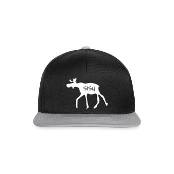 Sisu - Snapback Cap - black/grey - Front