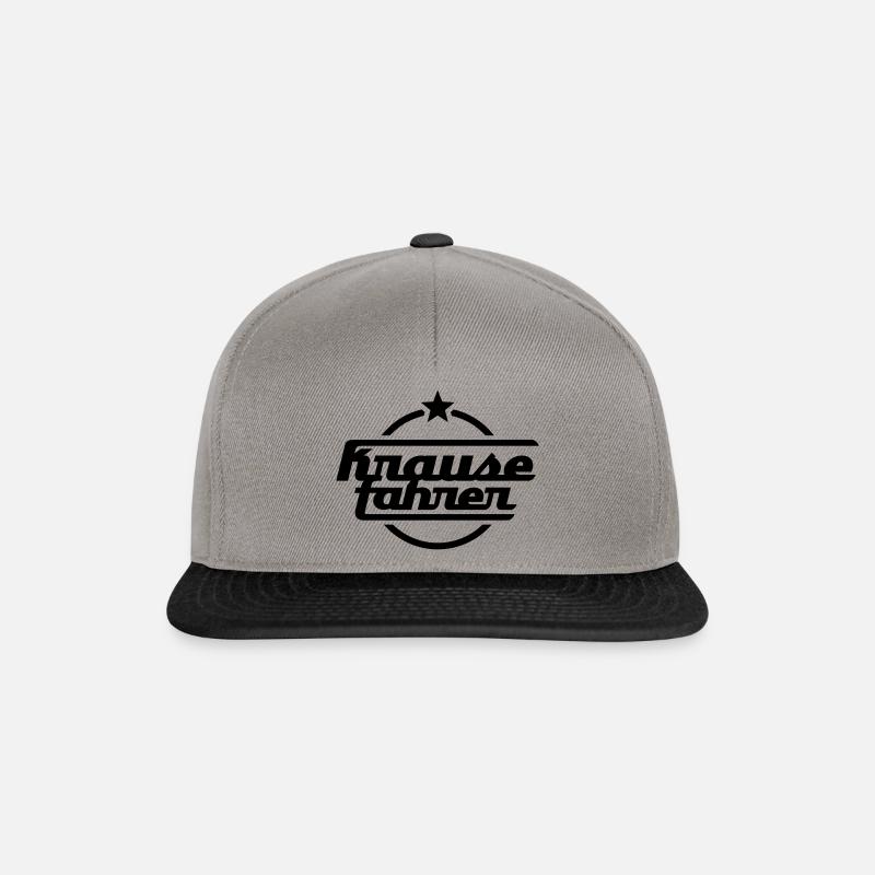 Krause Fahrer - Snapback Cap - Graphit/Schwarz