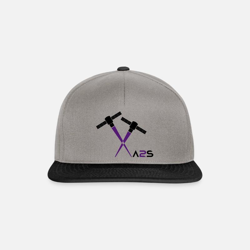 Aeolus 2 Simulator - Snapback Cap - Graphit/Schwarz