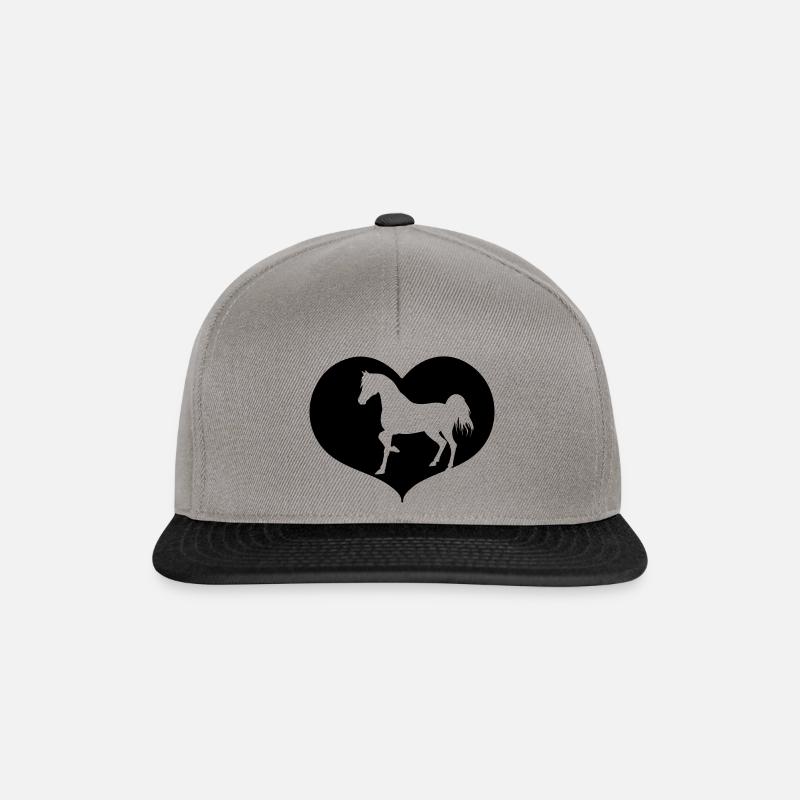 arabian Heart - Snapback Cap - Graphit/Schwarz