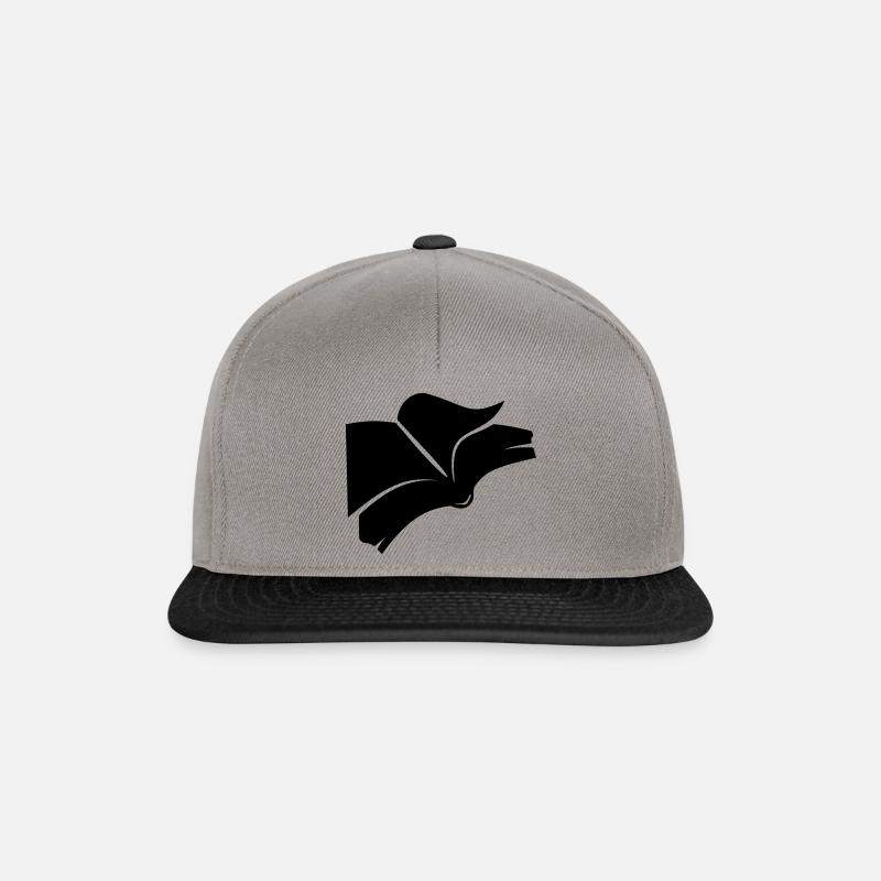 buch - Snapback Cap - Graphit/Schwarz