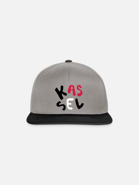 Kassel - Snapback Cap - Graphit/Schwarz