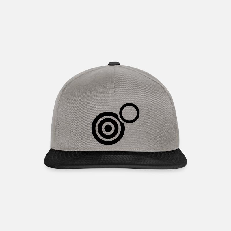 target 23 - Snapback Cap - Graphit/Schwarz