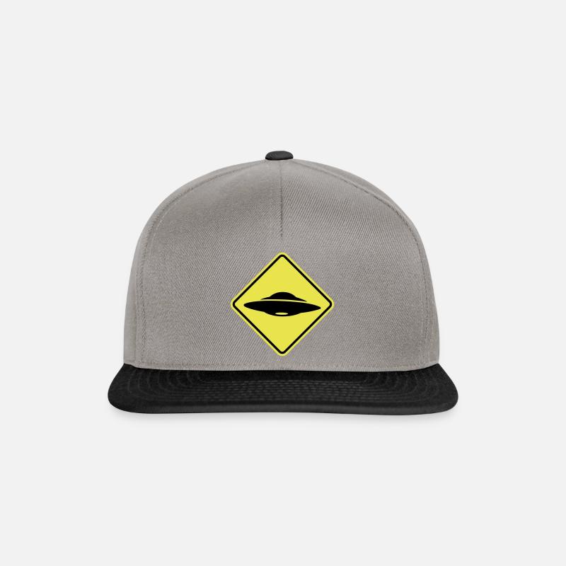 Alien - Casquette snapback - gris graphite/noir
