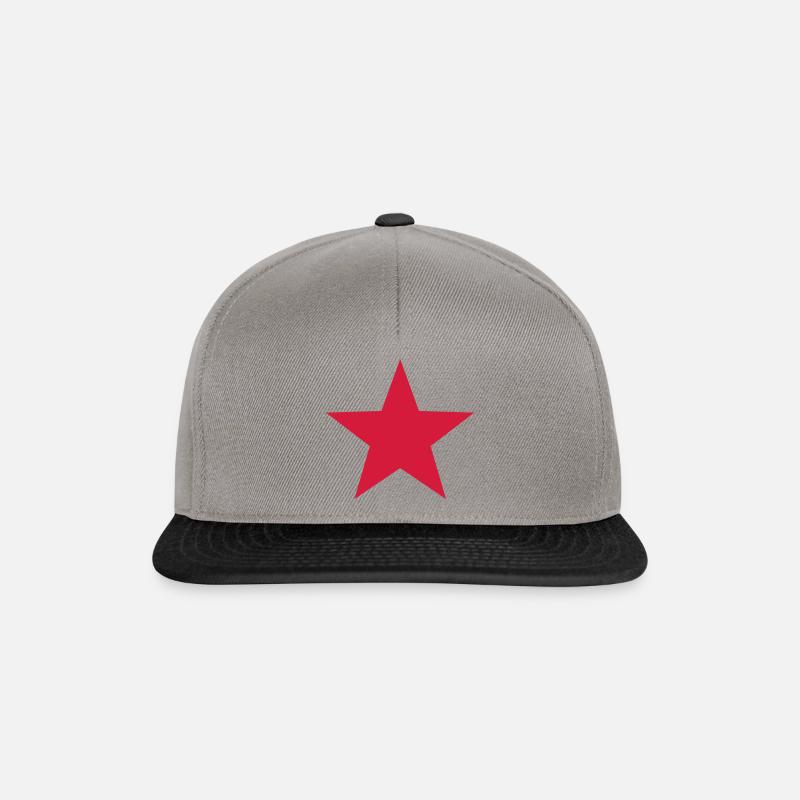 starboot segelzeichen - Snapback Cap - Graphit/Schwarz