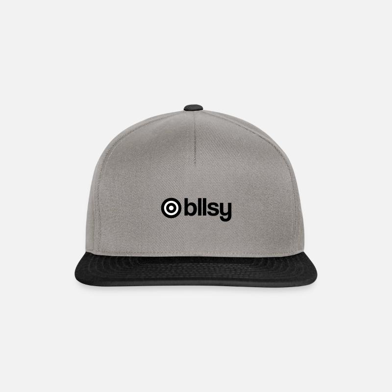 bullseye - Snapback Cap - Graphit/Schwarz